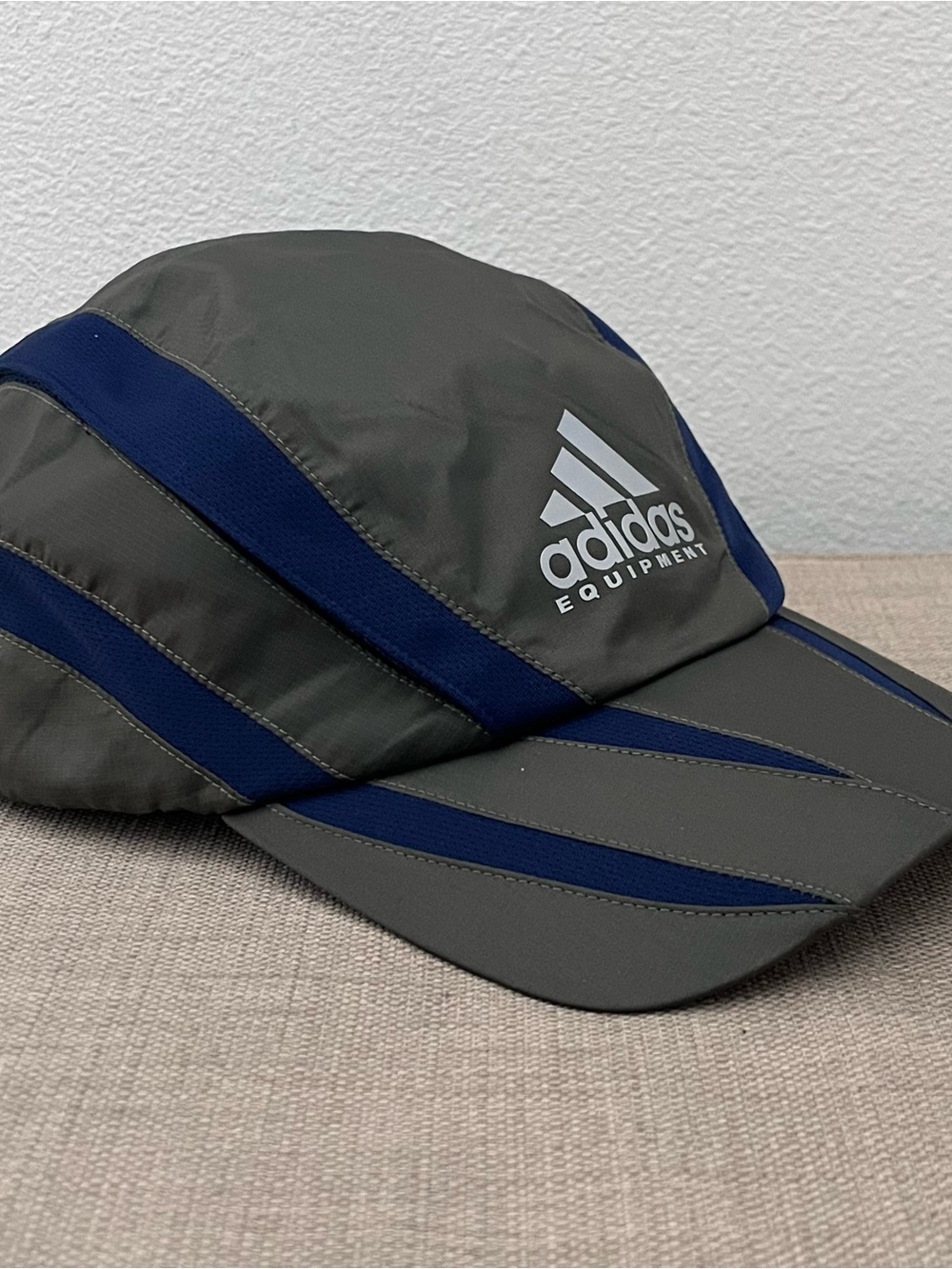 adidas Olive Green & Navy Equipment Running Cap